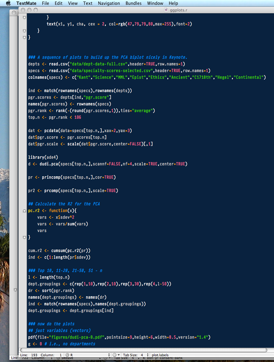 Editing Code