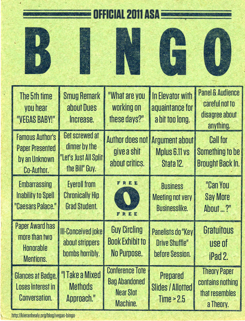 2011 Bingo